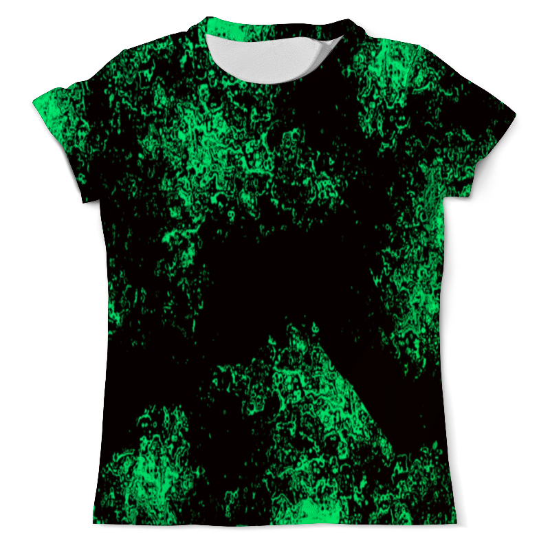printio футболка с полной запечаткой мужская краска Printio Футболка с полной запечаткой (мужская) Зелёная краска