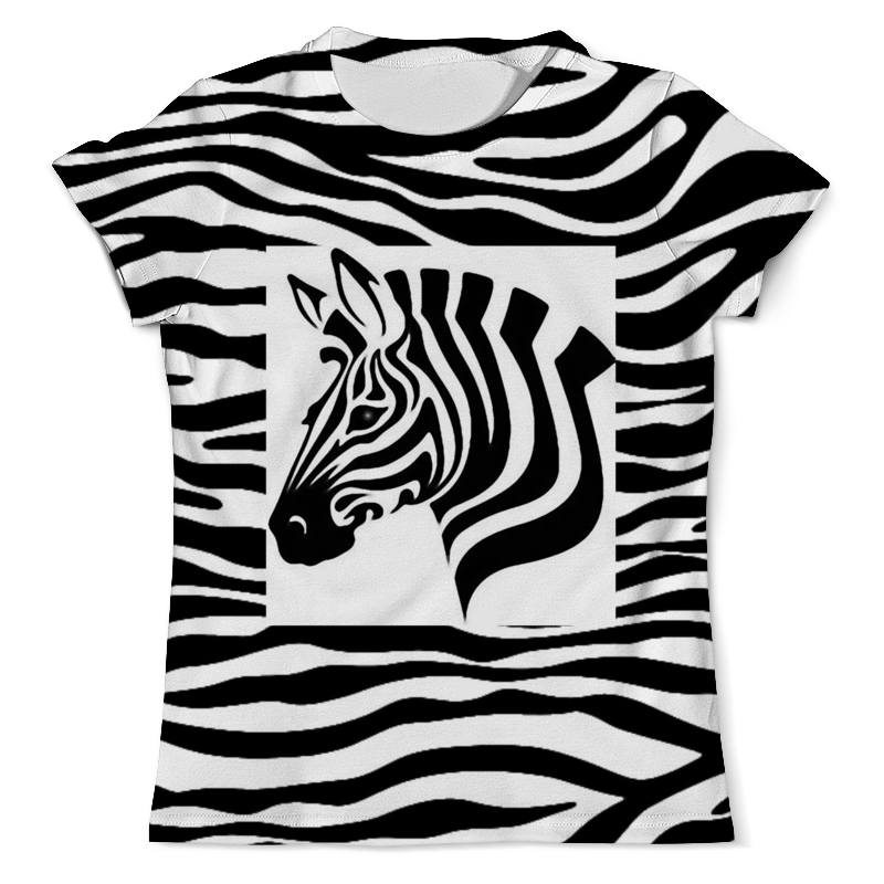 Printio Футболка с полной запечаткой (мужская) Зебра printio футболка с полной запечаткой мужская раскрас зебры