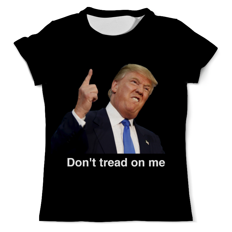 Printio Футболка с полной запечаткой (мужская) Don't tread on me трамп printio футболка с полной запечаткой мужская трамп
