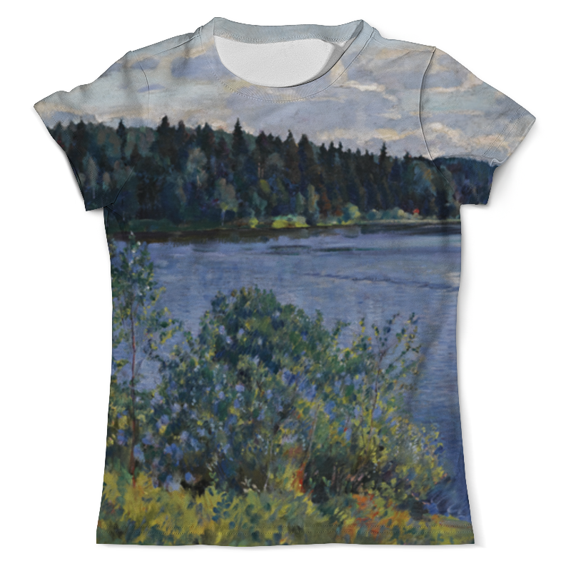 Printio Футболка с полной запечаткой (мужская) Озеро (сергей виноградов) printio футболка с полной запечаткой мужская озеро