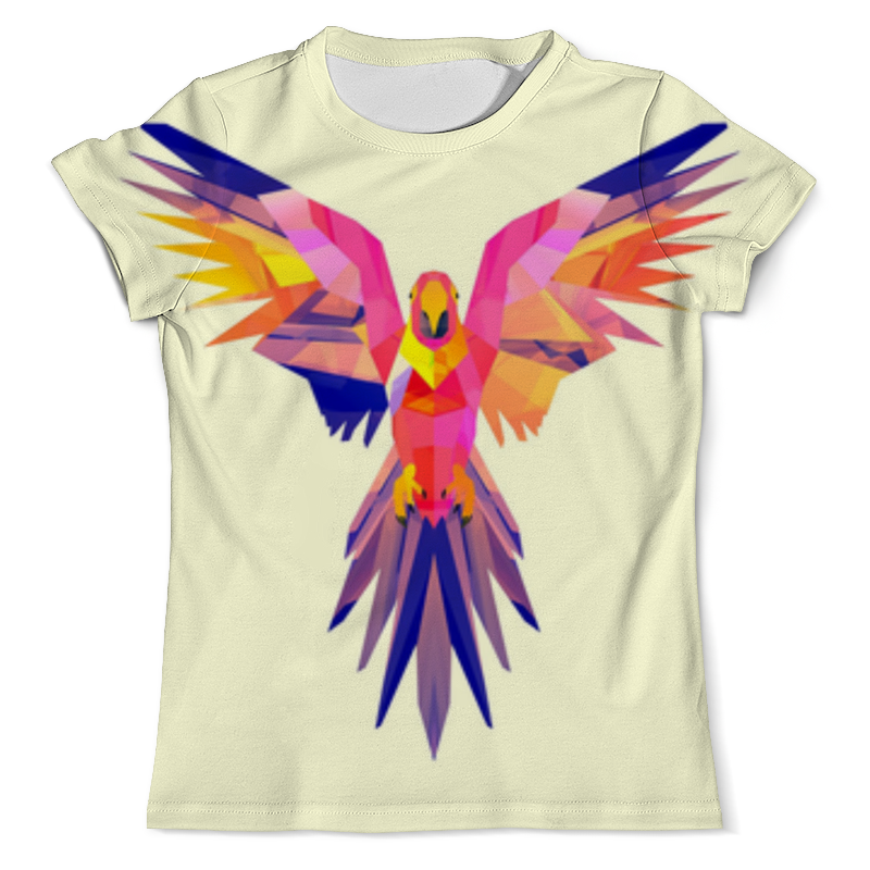 Printio Футболка с полной запечаткой (мужская) Попугай printio футболка с полной запечаткой женская попугай
