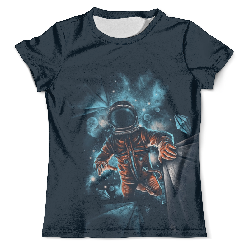 Printio Футболка с полной запечаткой (мужская) В космосе printio футболка с полной запечаткой мужская енотик в космосе