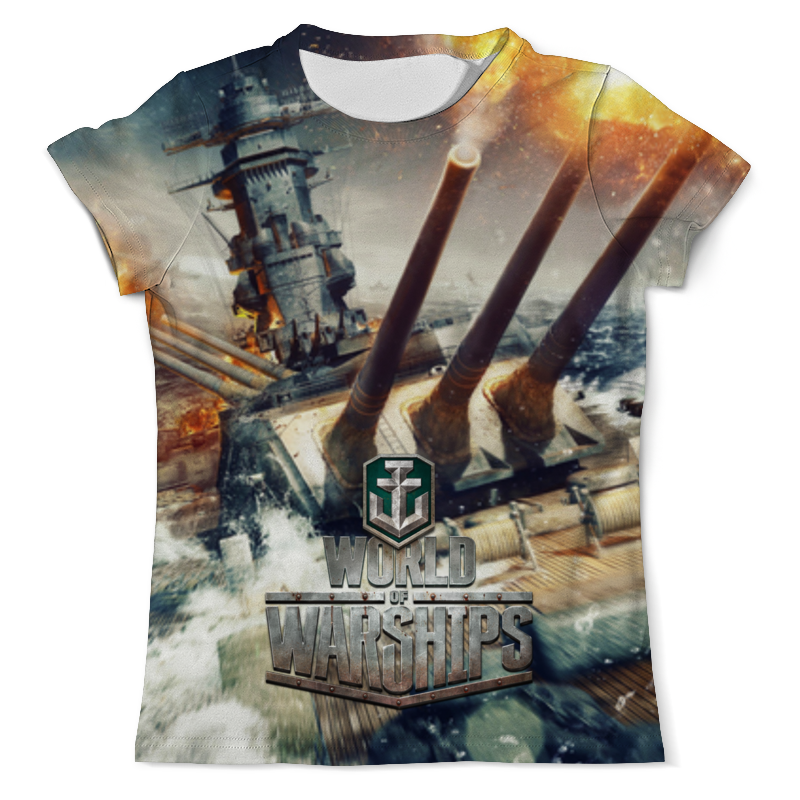 Printio Футболка с полной запечаткой (мужская) World of warships printio футболка с полной запечаткой мужская world of warships