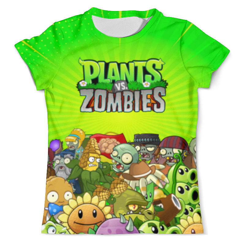 Printio Футболка с полной запечаткой (мужская) Plants vs zombies printio футболка с полной запечаткой для мальчиков plants vs zombies