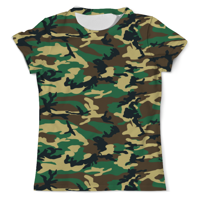Printio Футболка с полной запечаткой (мужская) Woodland style