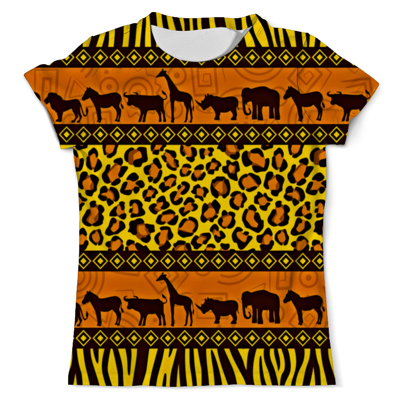 Printio Футболка с полной запечаткой (мужская) Африка printio футболка с полной запечаткой женская африка