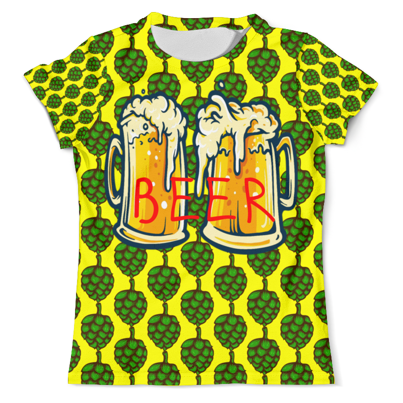 Printio Футболка с полной запечаткой (мужская) Пиво пенное printio футболка с полной запечаткой мужская пиво пенное