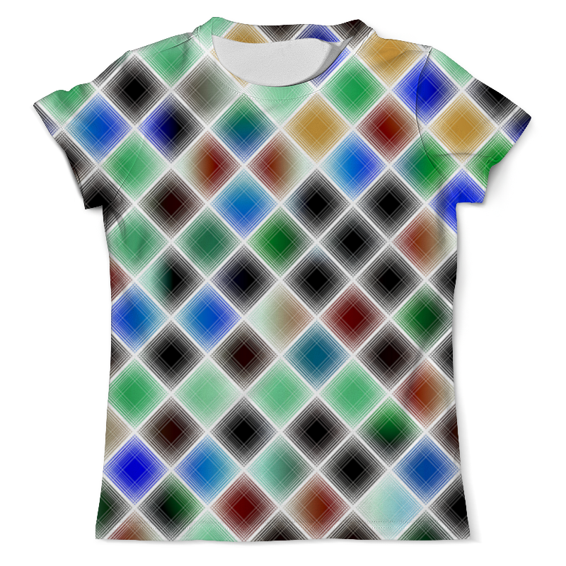 Printio Футболка с полной запечаткой (мужская) Квадрат