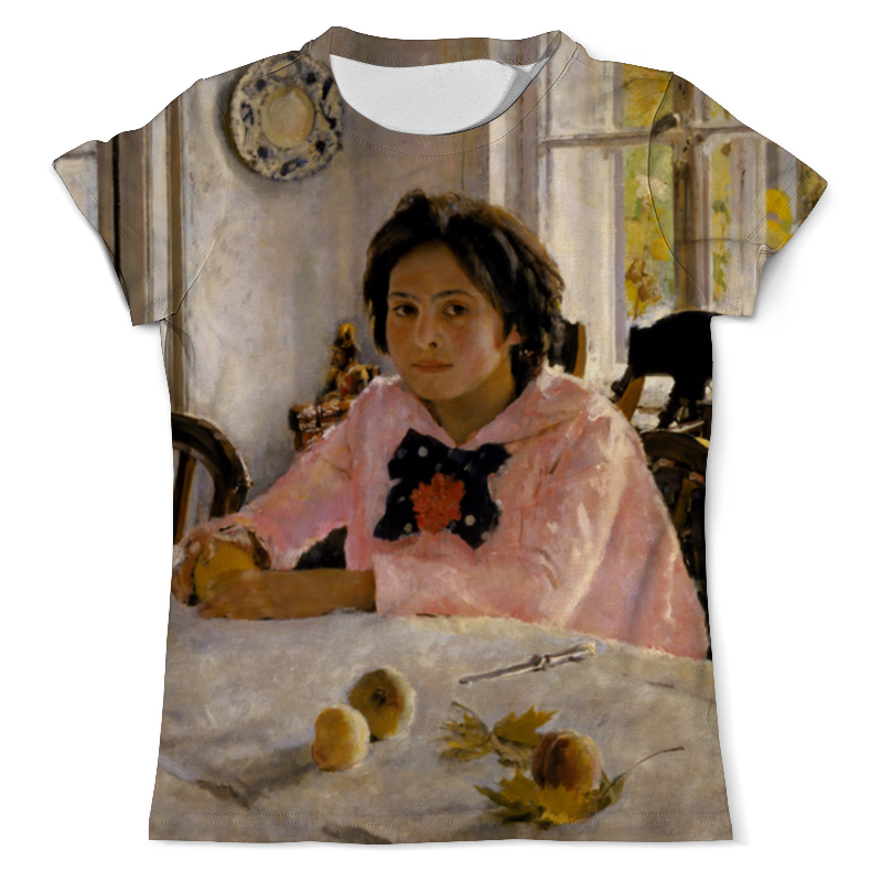Printio Футболка с полной запечаткой (мужская) Девочка с персиками printio футболка с полной запечаткой для девочек девочка с персиками
