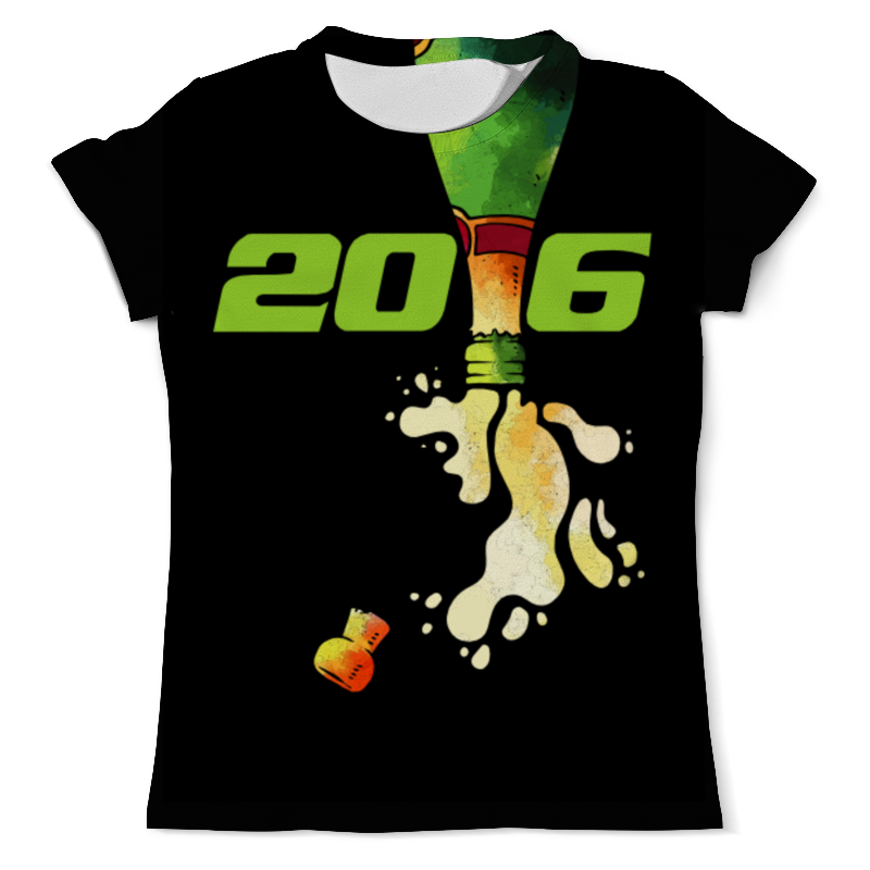 Printio Футболка с полной запечаткой (мужская) Новый год 2016! printio футболка с полной запечаткой мужская 2016 год обезьяны