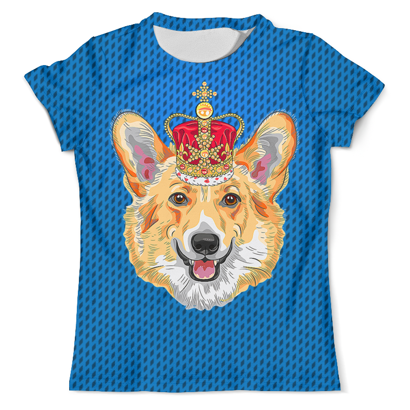 Printio Футболка с полной запечаткой (мужская) Corgidog
