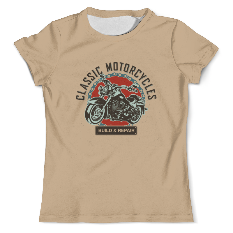 Printio Футболка с полной запечаткой (мужская) Classic motorcycles printio футболка с полной запечаткой мужская michigan motorcycles 67