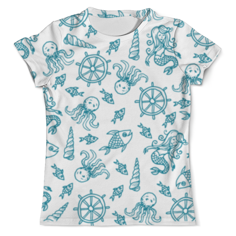 Printio Футболка с полной запечаткой (мужская) Морской арт printio футболка с полной запечаткой мужская морская тема