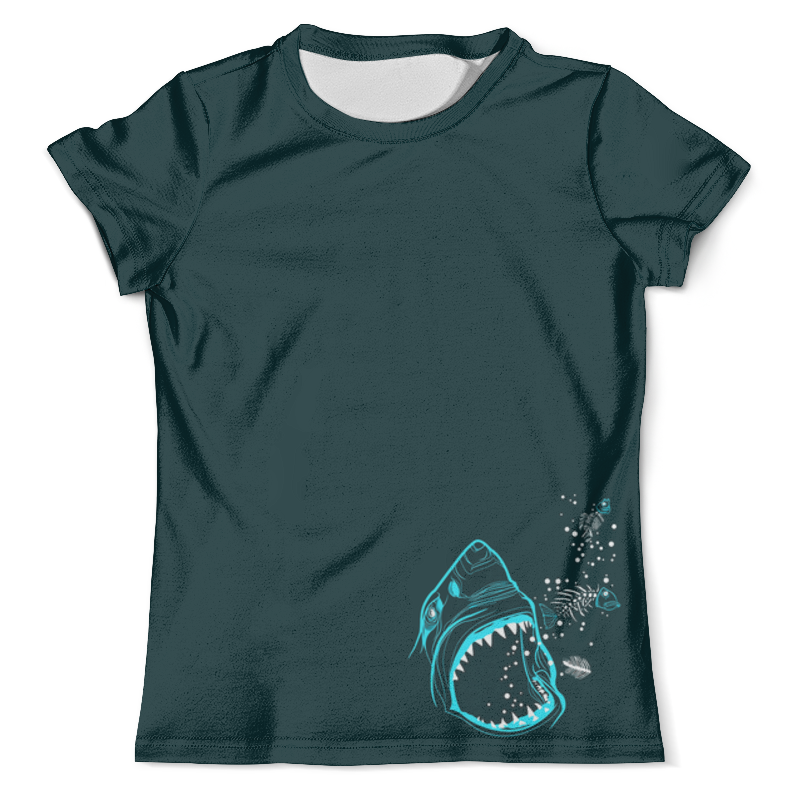 Printio Футболка с полной запечаткой (мужская) Shark design printio футболка с полной запечаткой мужская king shark pirates