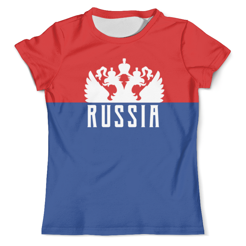 Printio Футболка с полной запечаткой (мужская) Russia