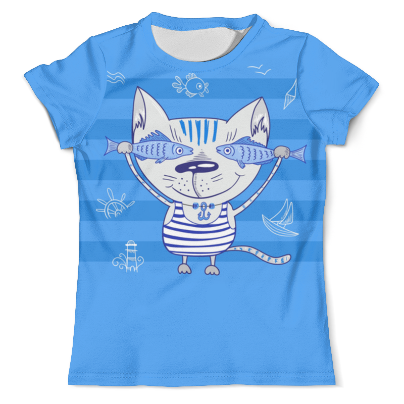 Printio Футболка с полной запечаткой (мужская) Морской котик printio футболка с полной запечаткой мужская морской арт