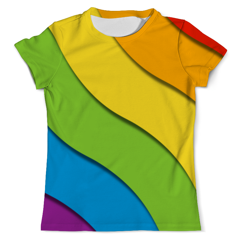 Printio Футболка с полной запечаткой (мужская) Радуга printio футболка с полной запечаткой для девочек абстрактный узор
