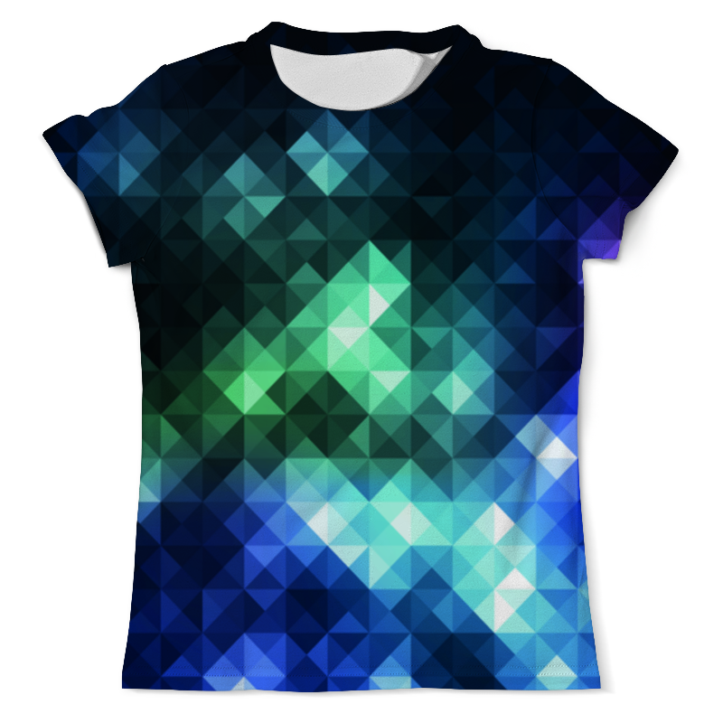 Printio Футболка с полной запечаткой (мужская) Треугольники printio футболка с полной запечаткой мужская абстрактные голубые треугольники