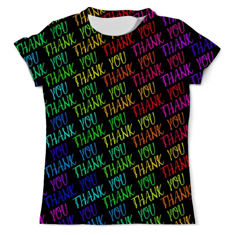Printio Футболка с полной запечаткой (мужская) Thank you printio футболка с полной запечаткой женская thank you