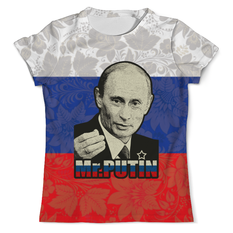 Printio Футболка с полной запечаткой (мужская) Президент россии в. в. путин ( mr.putin ) printio футболка с полной запечаткой мужская в в путин
