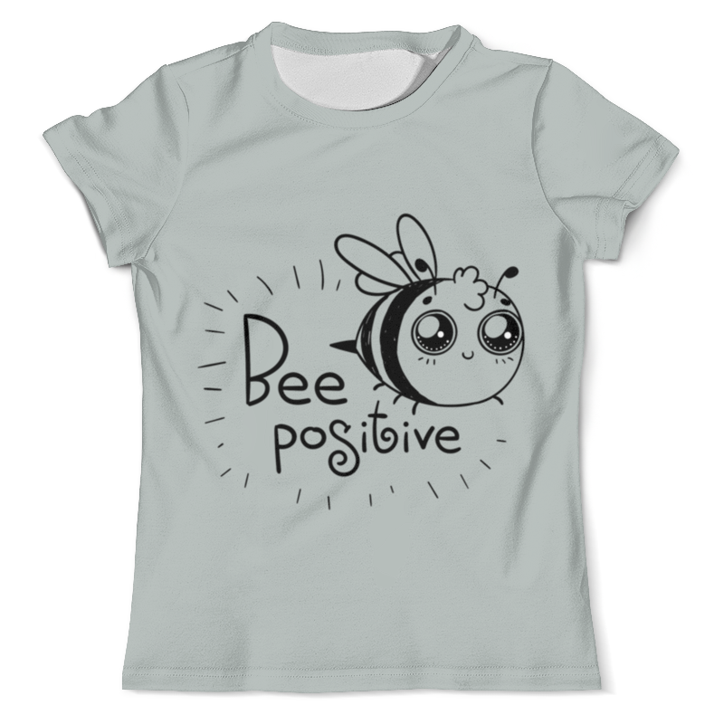 Printio Футболка с полной запечаткой (мужская) Bee positive