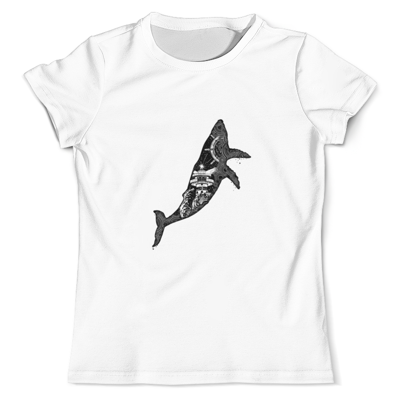 Printio Футболка с полной запечаткой (мужская) кит и море printio футболка с полной запечаткой мужская свобода кит в море