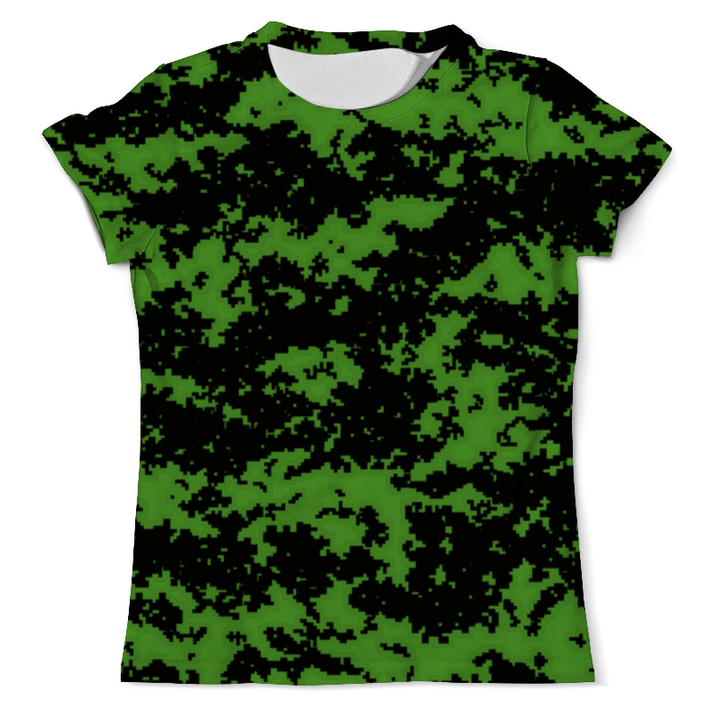 Printio Футболка с полной запечаткой (мужская) Green camouflage printio футболка с полной запечаткой мужская digital camouflage design