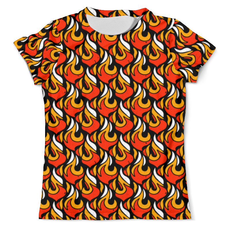 Printio Футболка с полной запечаткой (мужская) ✪огненный✪ футболка с полной запечаткой мужская printio огненный лев