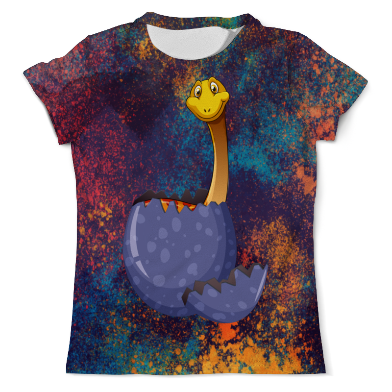 Printio Футболка с полной запечаткой (мужская) Счастливое яйцо динозавра printio футболка с полной запечаткой мужская счастливое яйцо динозавра
