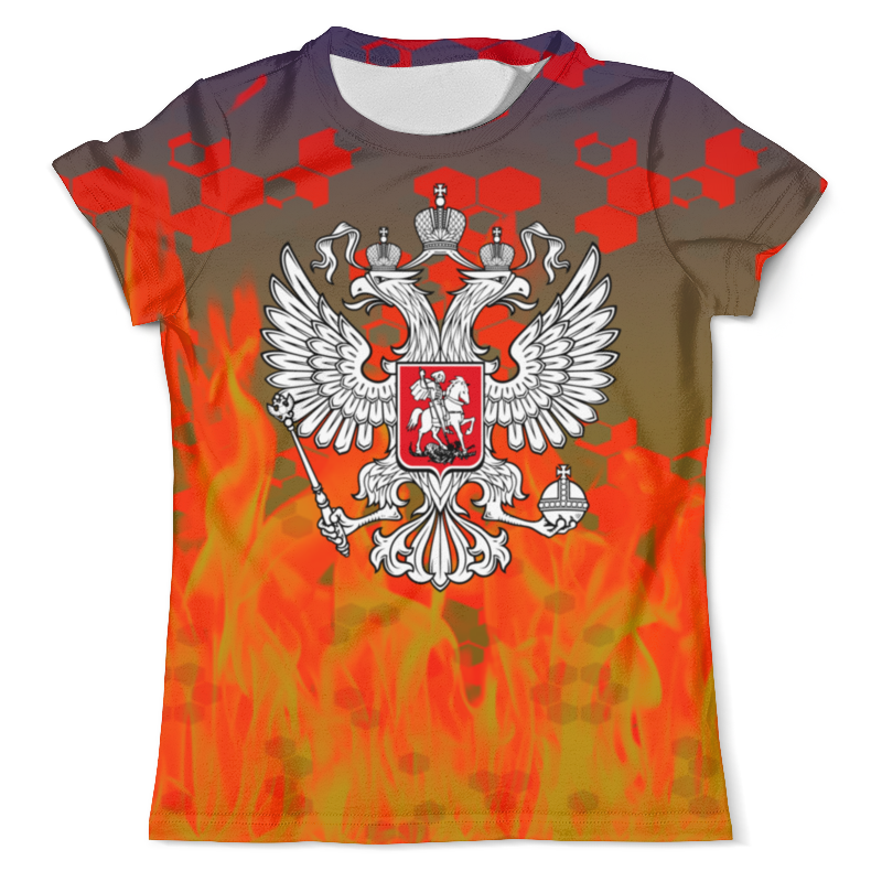 Printio Футболка с полной запечаткой (мужская) Россия