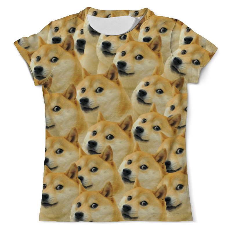 Printio Футболка с полной запечаткой (мужская) Doge printio футболка с полной запечаткой для девочек doge