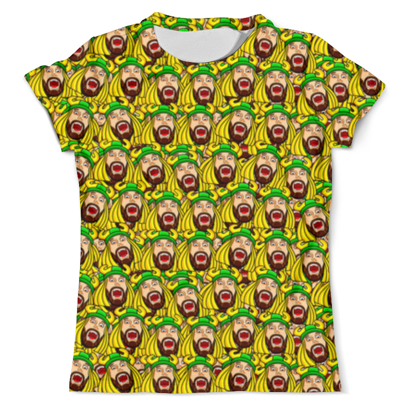 Printio Футболка с полной запечаткой (мужская) meme паттерн printio футболка с полной запечаткой мужская meme лиса