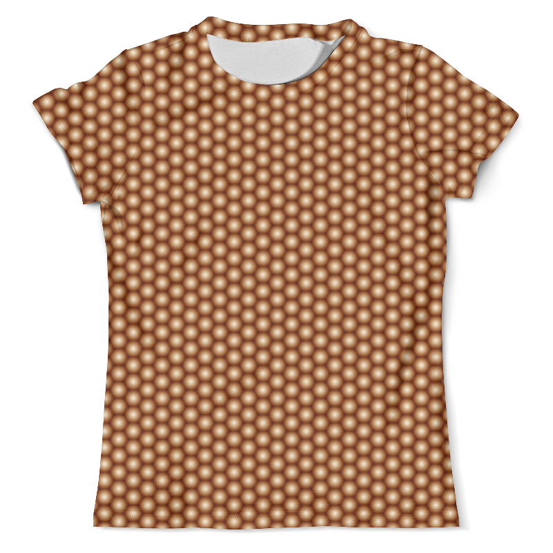 printio футболка с полной запечаткой мужская мужская футболка с принтом Printio Футболка с полной запечаткой (мужская) Мужская коричневого цвета