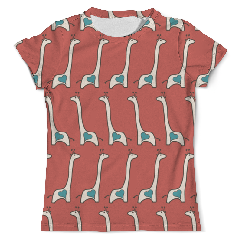 Printio Футболка с полной запечаткой (мужская) Жирафы printio футболка с полной запечаткой для девочек жирафы