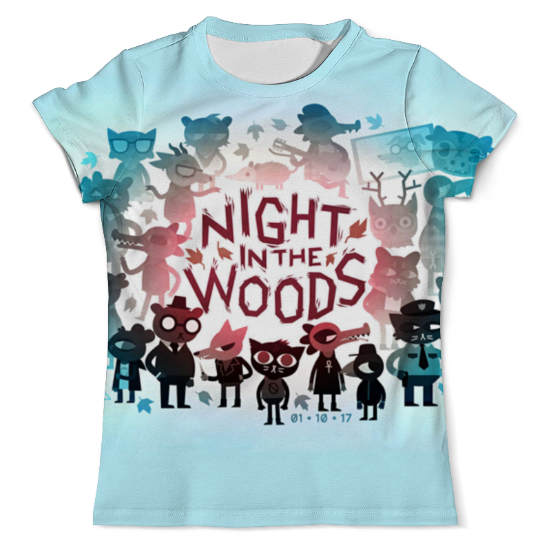 Printio Футболка с полной запечаткой (мужская) Night in the woods printio футболка с полной запечаткой мужская night in the woods