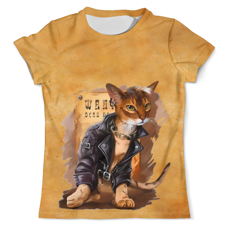 Printio Футболка с полной запечаткой (мужская) Котик printio футболка с полной запечаткой мужская чеширский котик