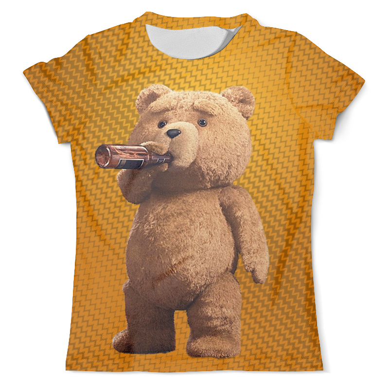 Printio Футболка с полной запечаткой (мужская) Bear ted printio футболка с полной запечаткой мужская white bear