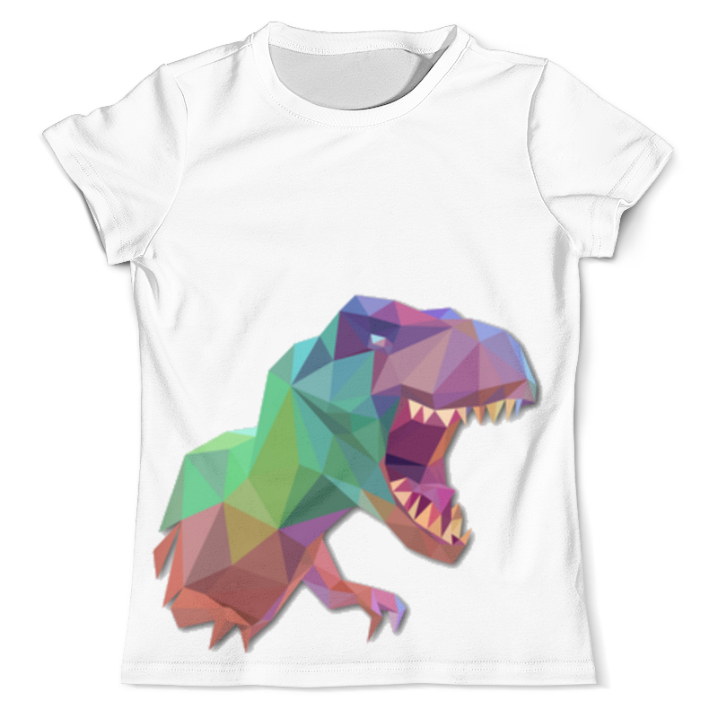 Printio Футболка с полной запечаткой (мужская) Динозавр мужская футболка динозавр тираннозавр лёша лёшазавр 2xl белый