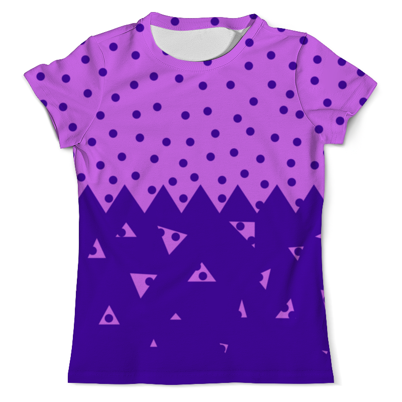 Printio Футболка с полной запечаткой (мужская) Падающие треугольники printio футболка с полной запечаткой мужская фиолетовая краска
