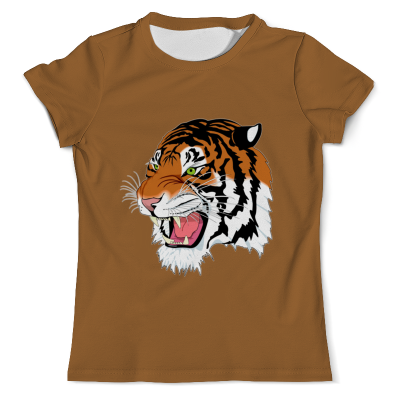 Printio Футболка с полной запечаткой (мужская) Тигр. printio футболка с полной запечаткой мужская бенгальский тигр