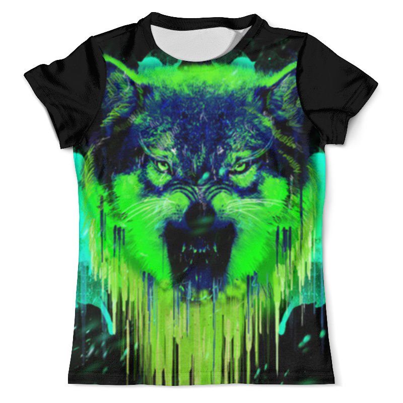 Printio Футболка с полной запечаткой (мужская) Волк нарисованый printio футболка с полной запечаткой женская волк нарисованый