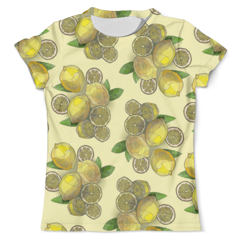 Printio Футболка с полной запечаткой (мужская) Лимоны с лимонами printio футболка с полной запечаткой мужская сочные дольки киви
