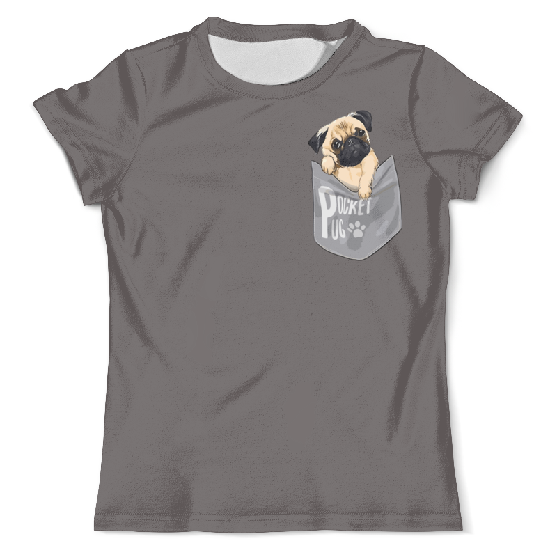 Printio Футболка с полной запечаткой (мужская) Pock pug printio футболка с полной запечаткой мужская pug life