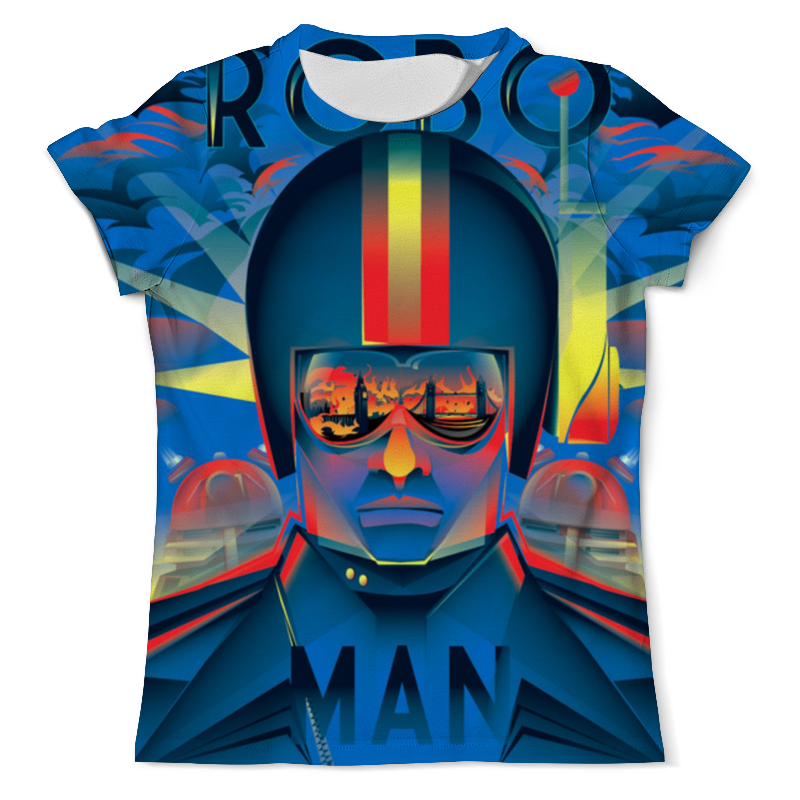 Printio Футболка с полной запечаткой (мужская) Robo man printio футболка с полной запечаткой мужская robo man 2