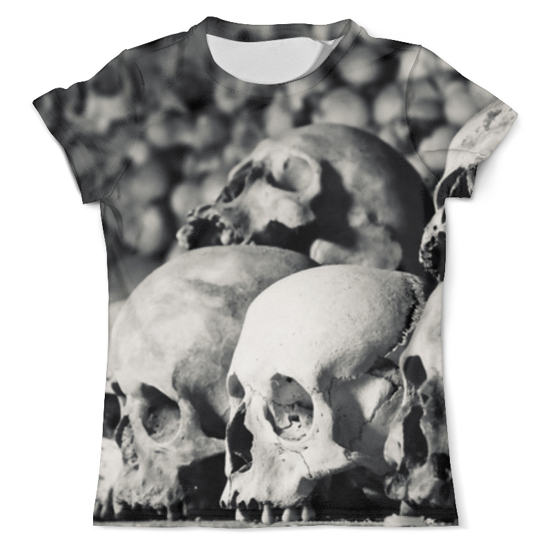 Printio Футболка с полной запечаткой (мужская) Черепа printio футболка с полной запечаткой мужская девушка и черепа с розами