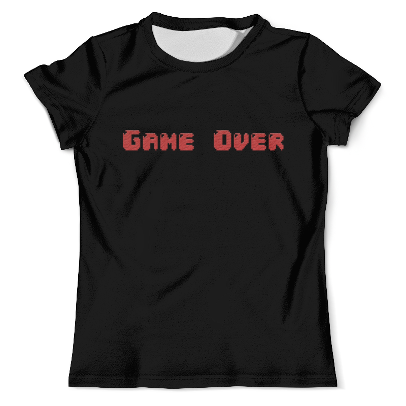 Printio Футболка с полной запечаткой (мужская) Game over printio футболка с полной запечаткой мужская hellraiser game