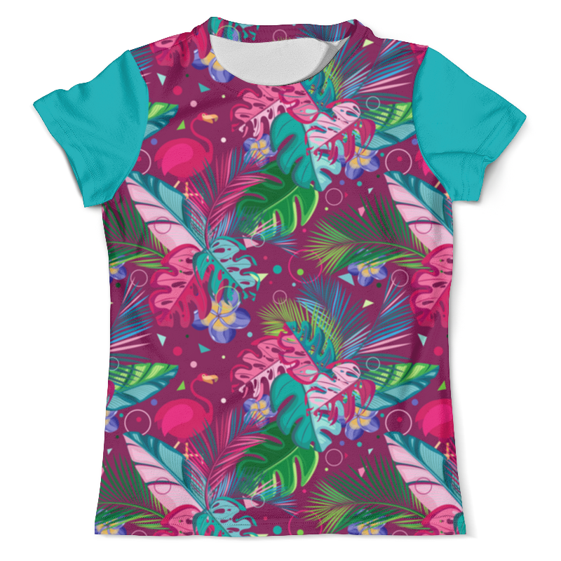 Printio Футболка с полной запечаткой (мужская) Тропический рай printio футболка с полной запечаткой для девочек тропический рай