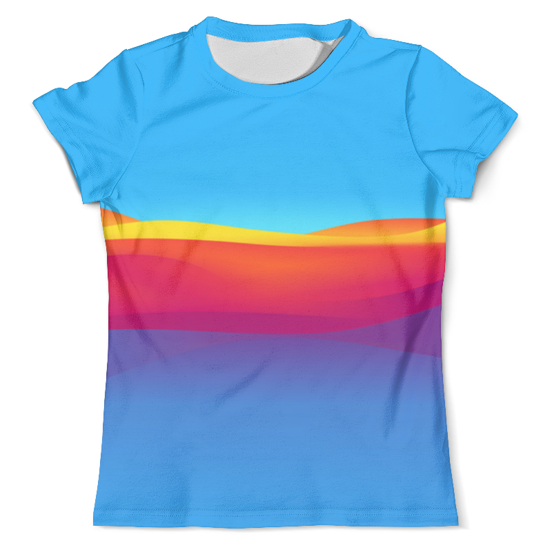 printio футболка с полной запечаткой для девочек радуга мечта Printio Футболка с полной запечаткой (мужская) Радуга, мечта