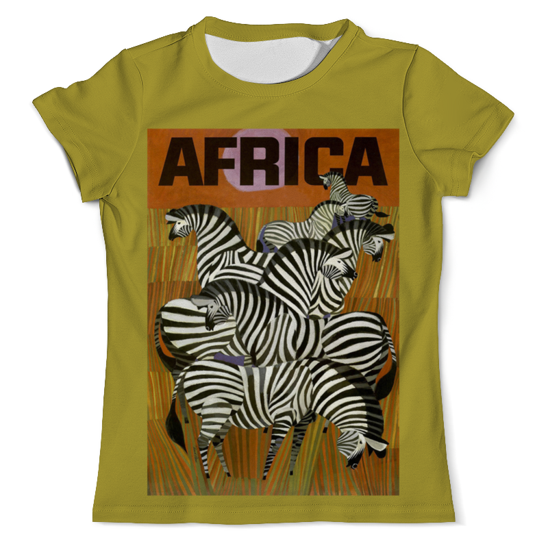 Printio Футболка с полной запечаткой (мужская) Африка printio футболка с полной запечаткой женская африка