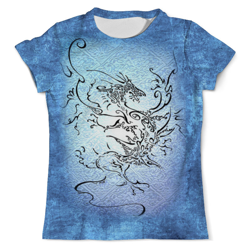 Printio Футболка с полной запечаткой (мужская) Дракон-ветер printio футболка с полной запечаткой для девочек дракон ветер